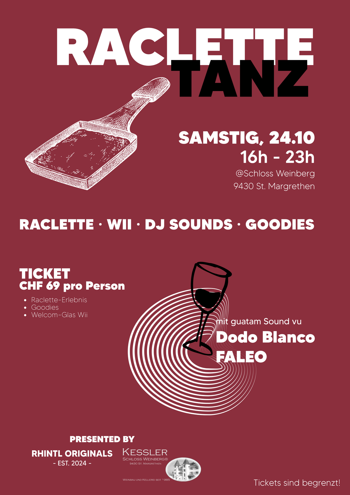 Gruppenticket Raclettetanz