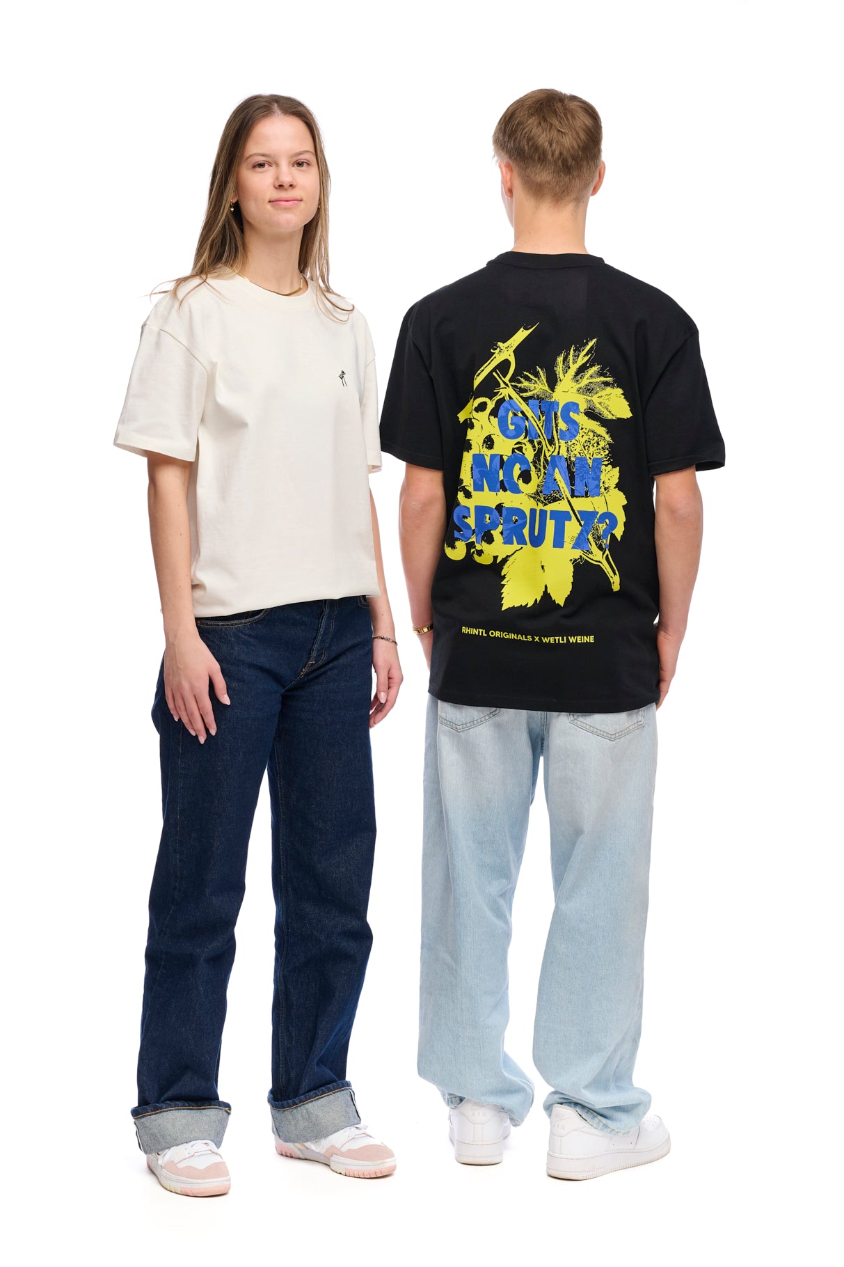 Oversize T-Shirt blancwhite Wetli Weine "Sprutz"