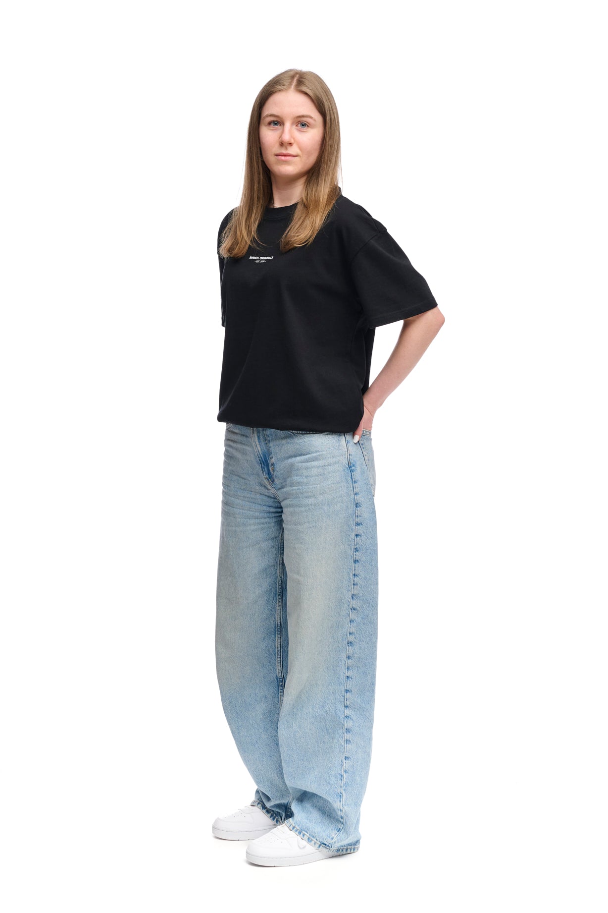 Oversize T-Shirt black "Mais"