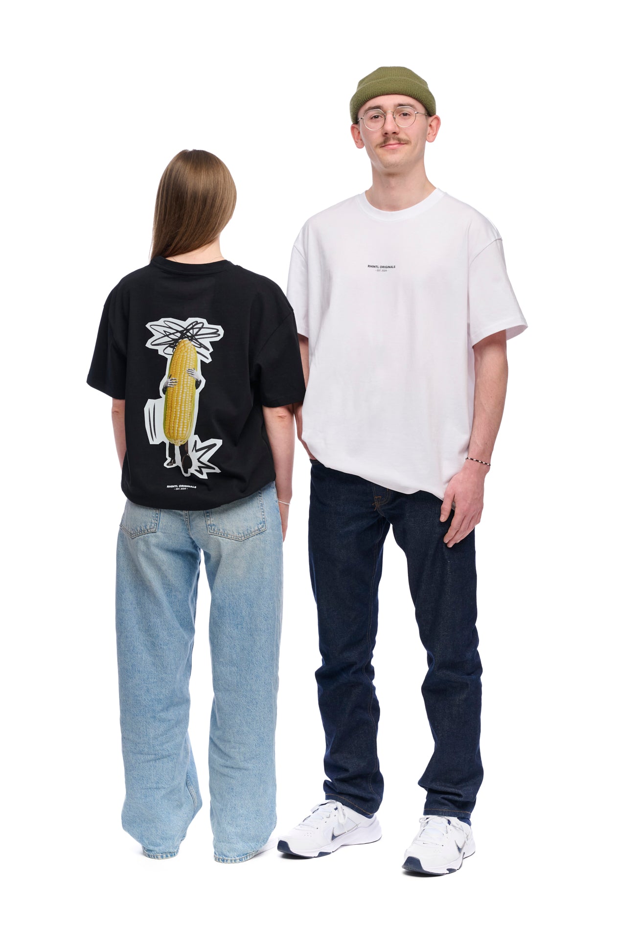 Oversize T-Shirt black "Mais"