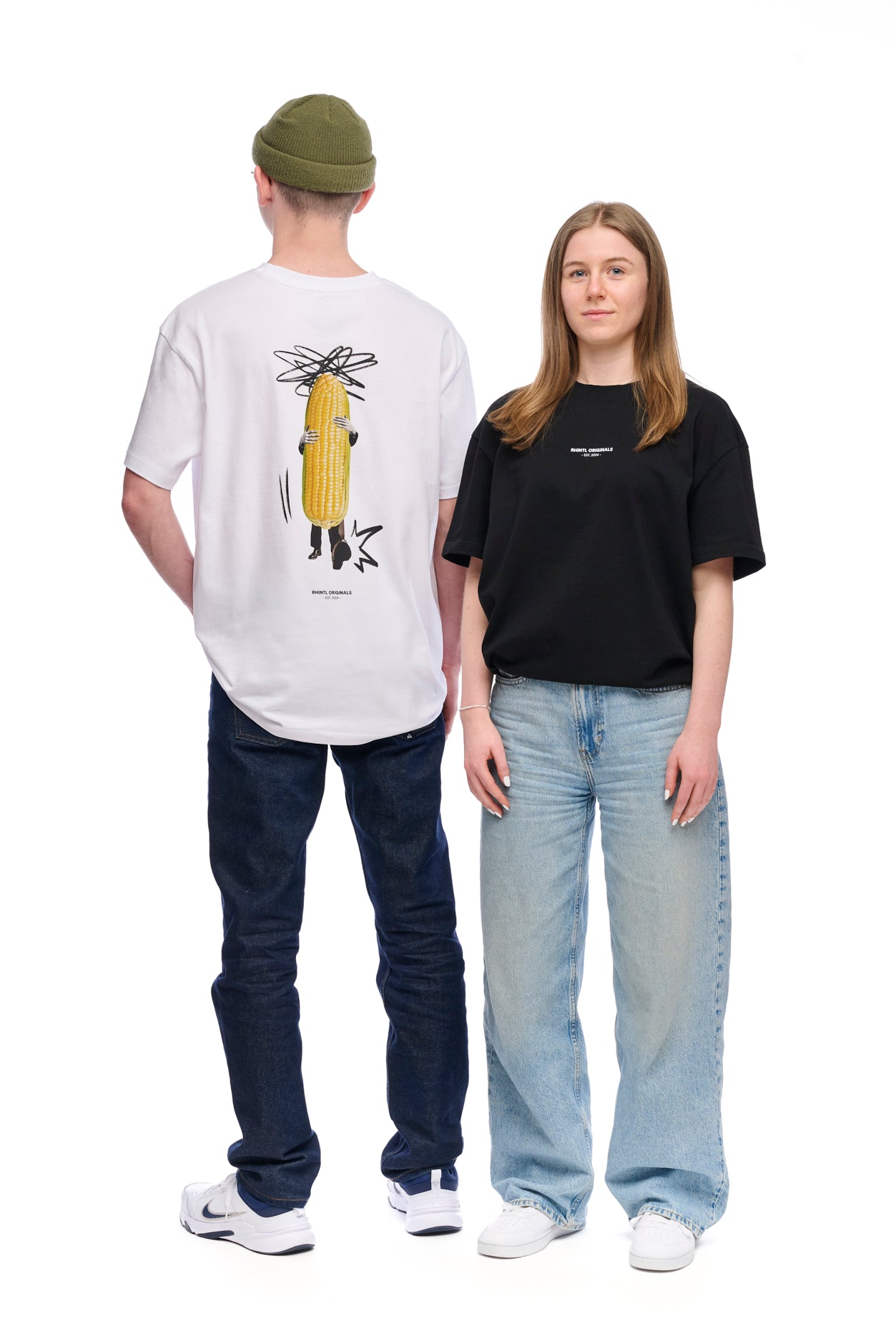 Oversize T-Shirt black "Mais"