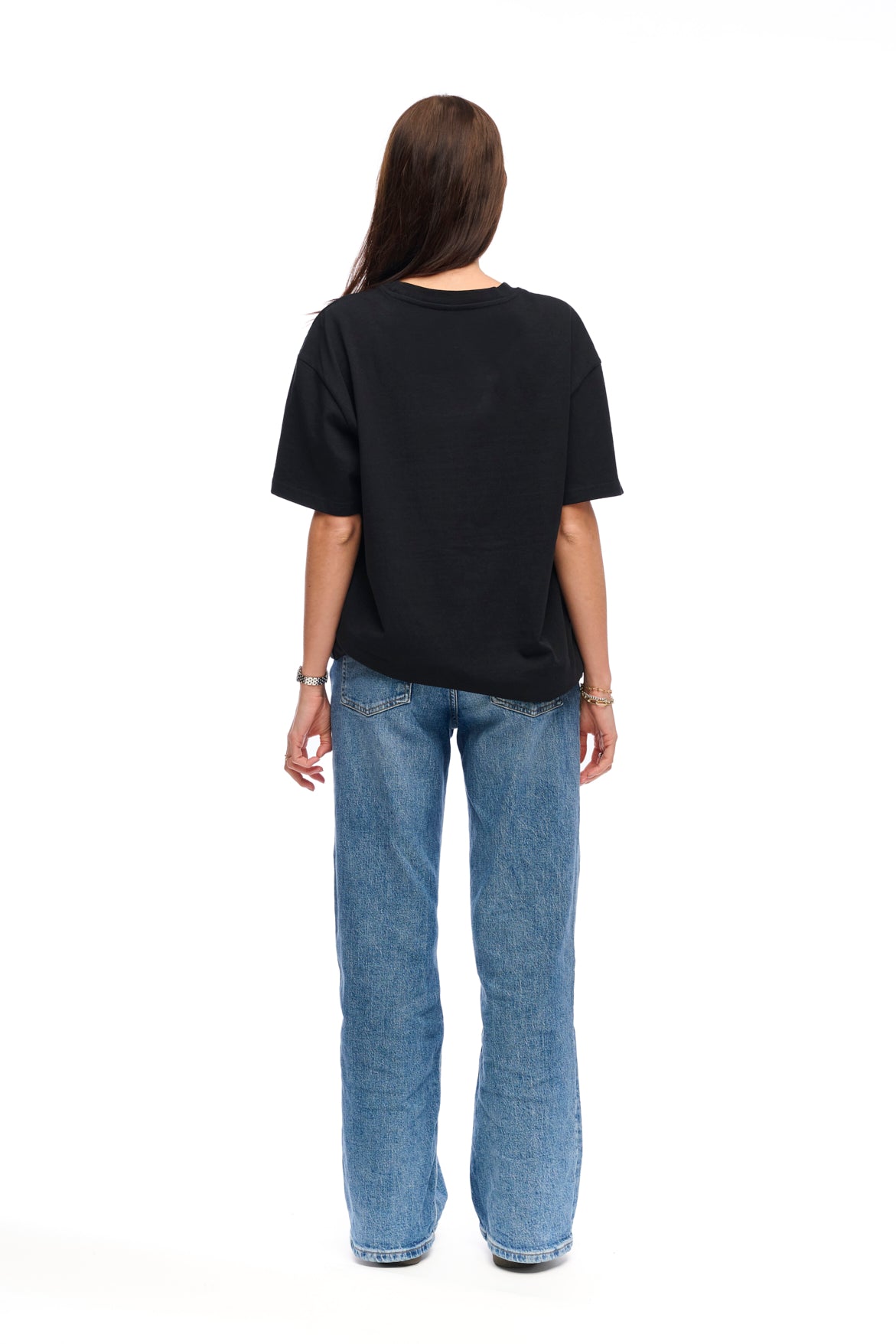 Oversize T-Shirt black "Velo"