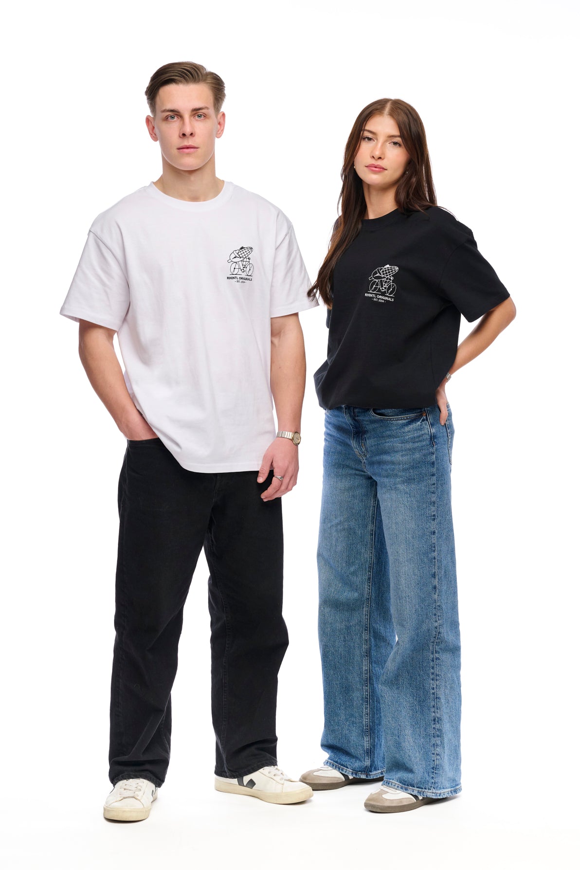 Oversize T-Shirt white "Velo"