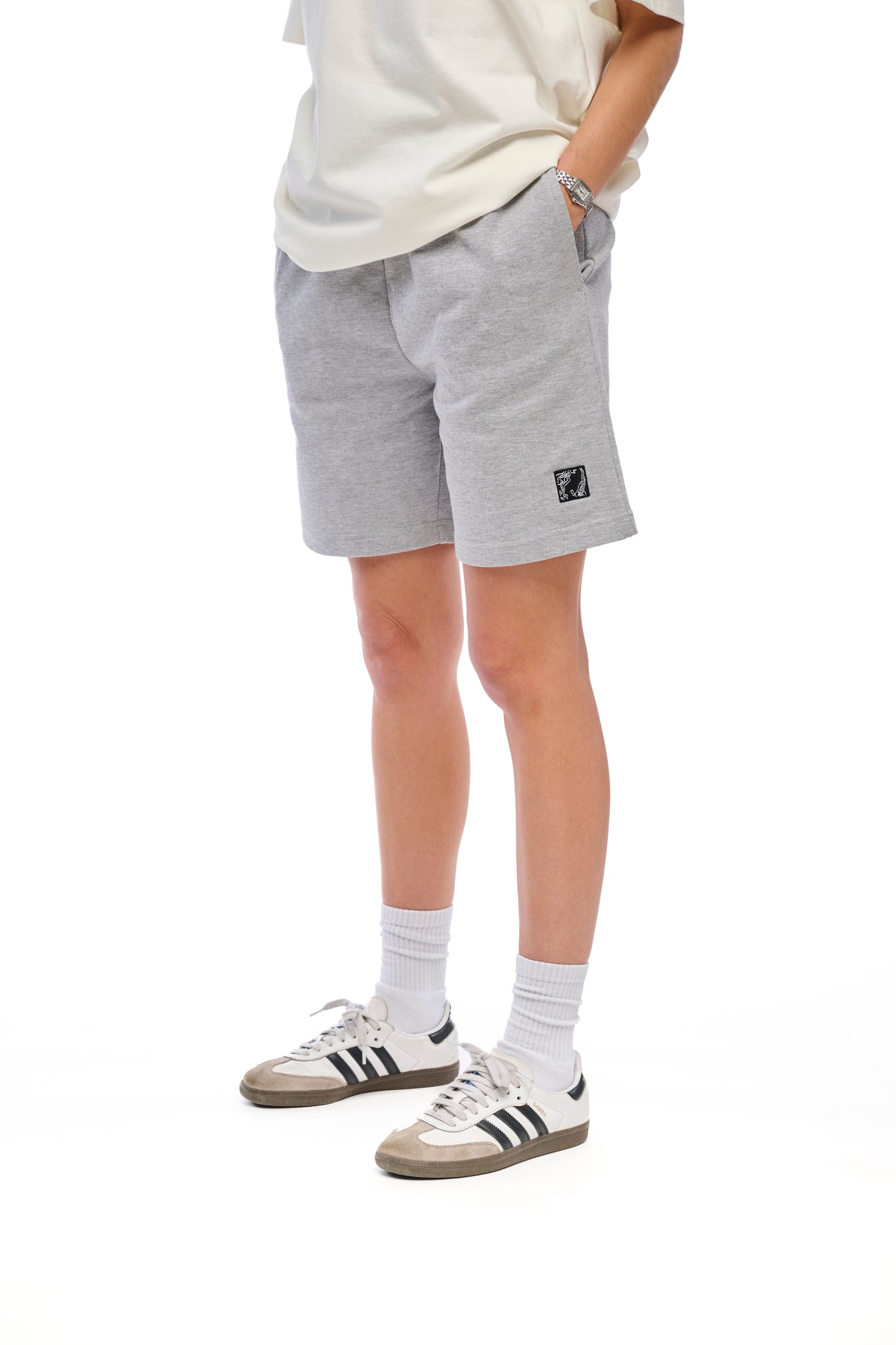 Sweatshorts heathergrey