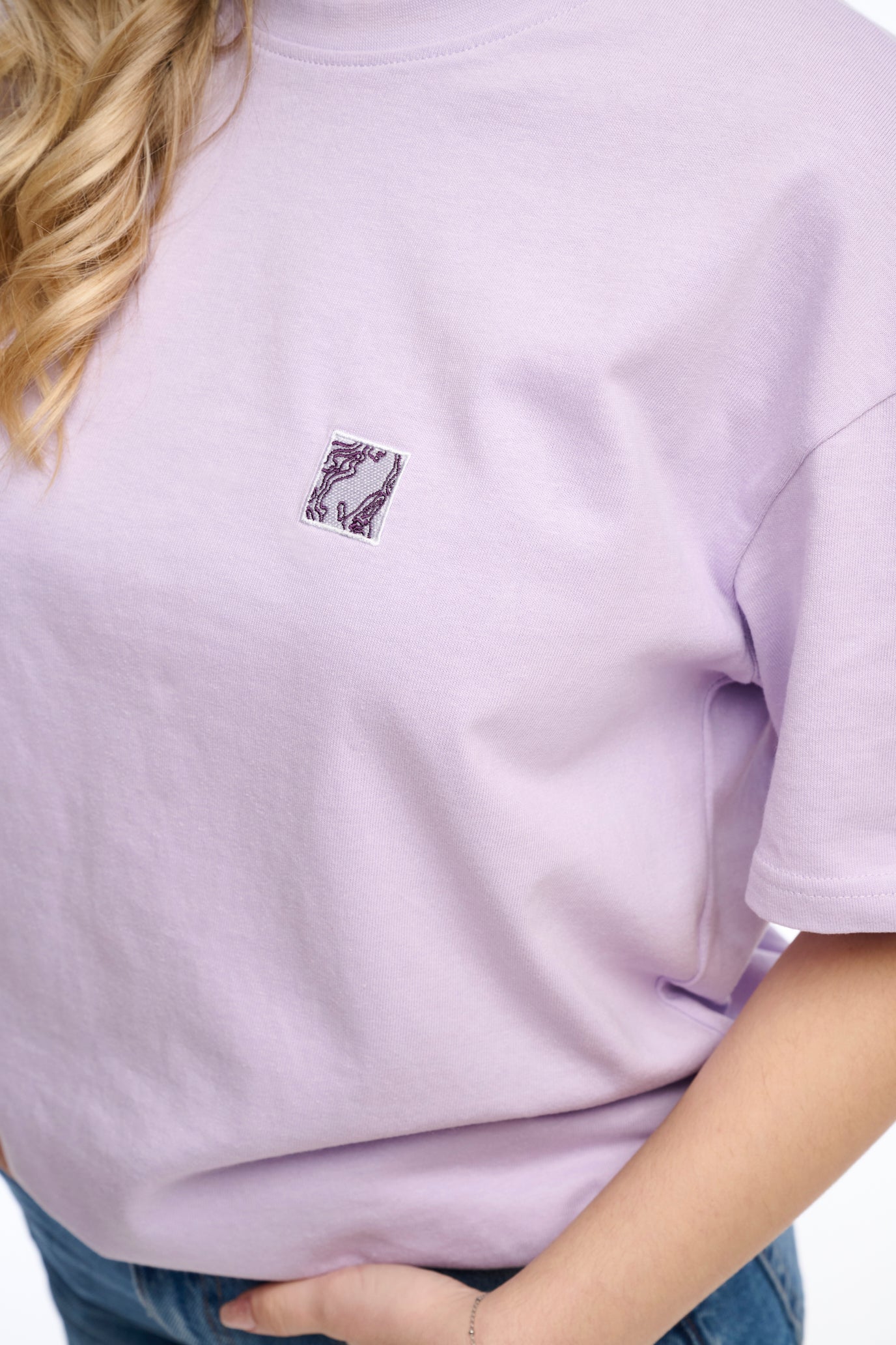 "Essential Collection" Oversize T-Shirt lilac