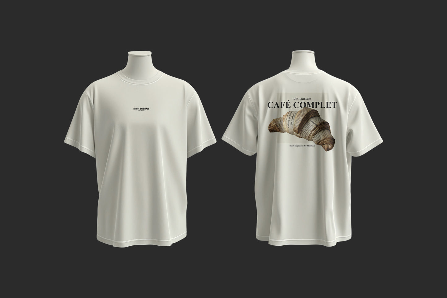 Oversize T-Shirt Rheintaler cream