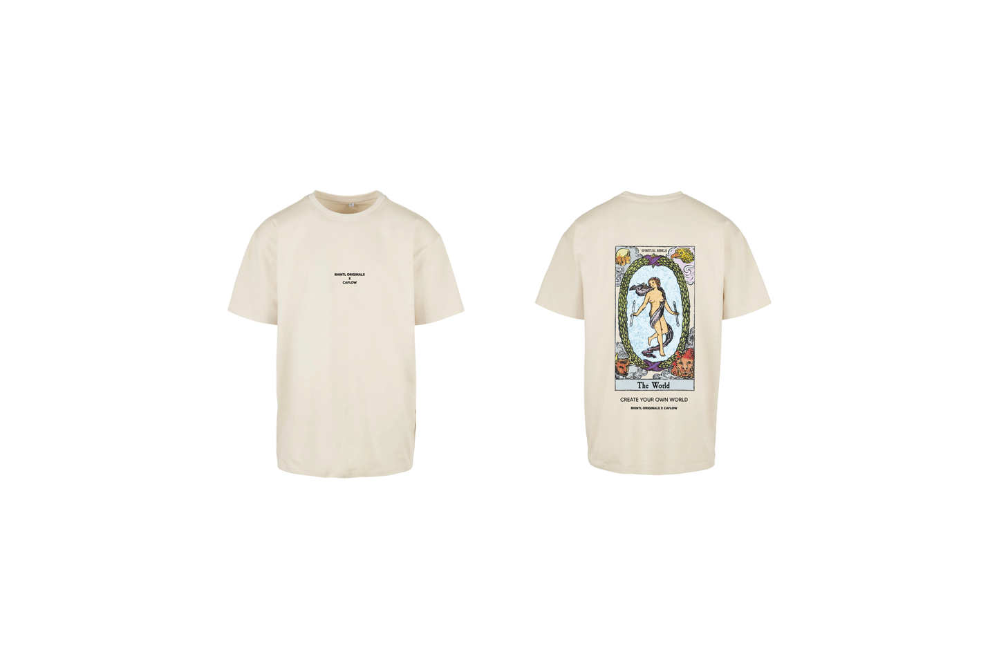 Oversize T-Shirt The World Sand