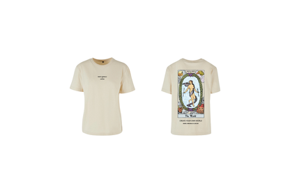 Ladies T-Shirt The World White Sand