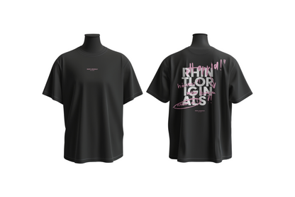 Oversize T-Shirt "Hoppid 2.0" black
