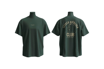 Oversize T-Shirt Lecker Bierchen Club glazed green