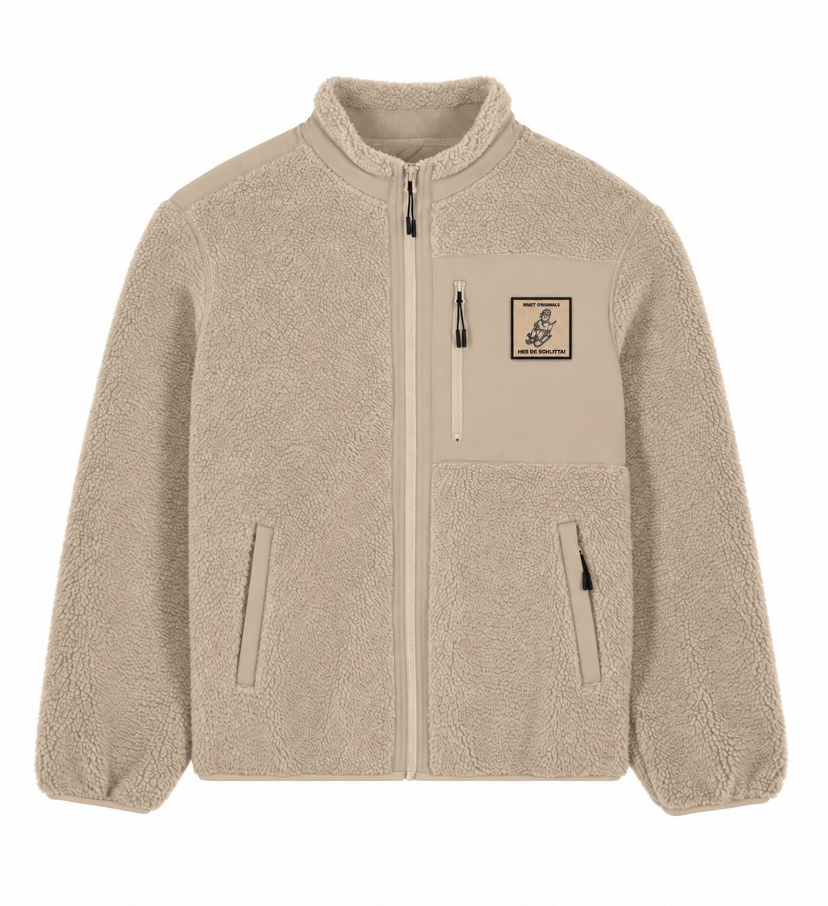 Sherpajacke Rhintl Originals desert dust