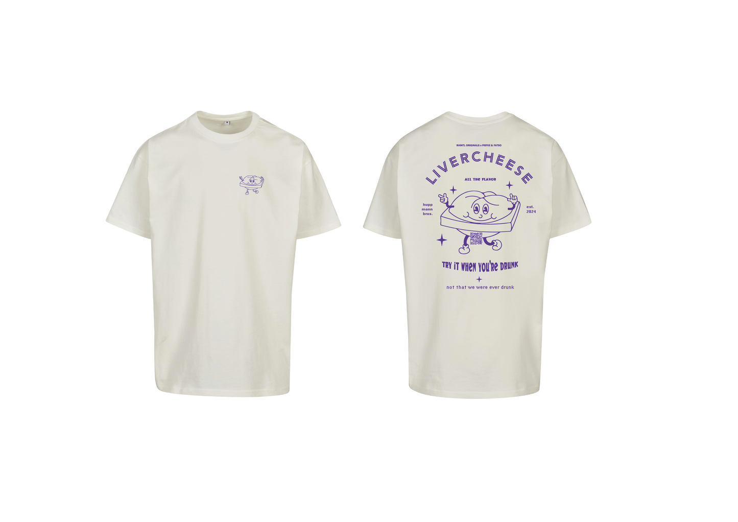 Oversize T-Shirt Livercheese blancwhite