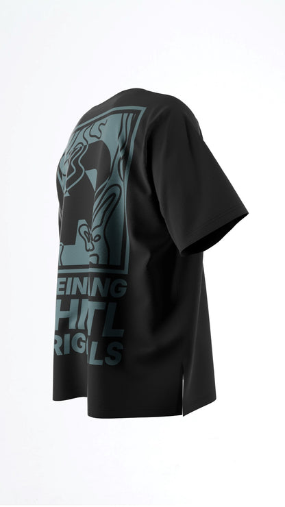 Oversize T-Shirt Rheinklang black