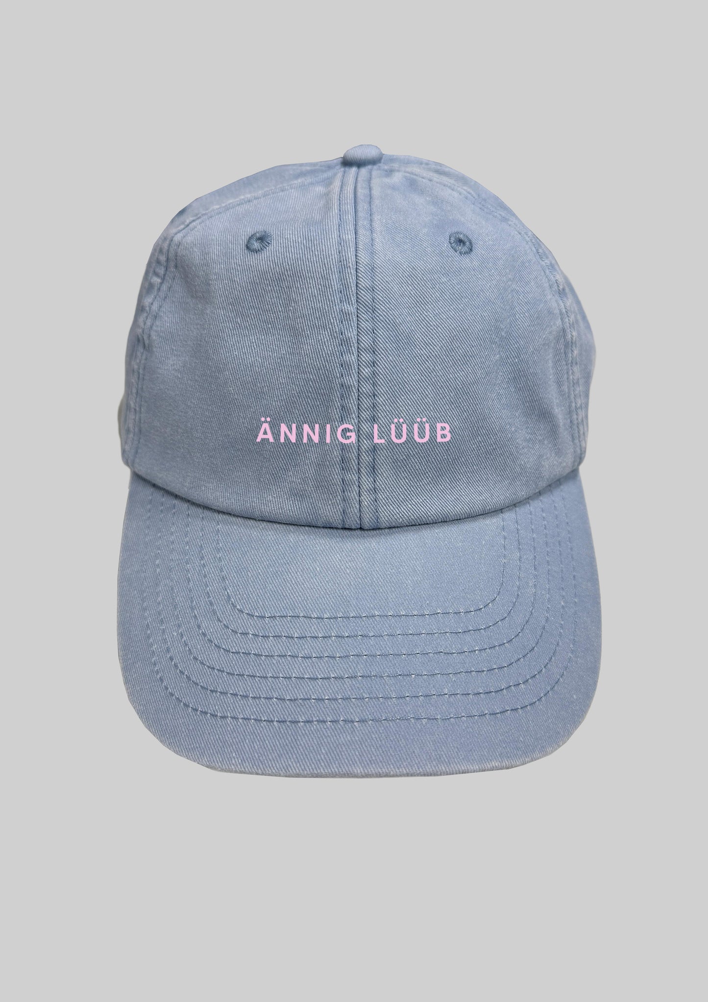 Vintage Cap ÄNNIG LÜÜB Light Blue
