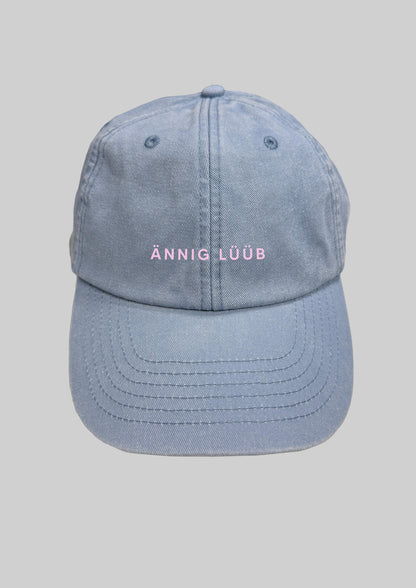 Vintage Cap ÄNNIG LÜÜB Light Blue