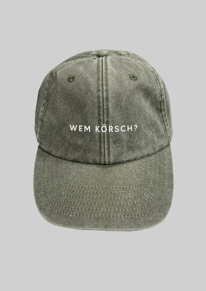 Vintage Cap WEM KÖRSCH ? Olive