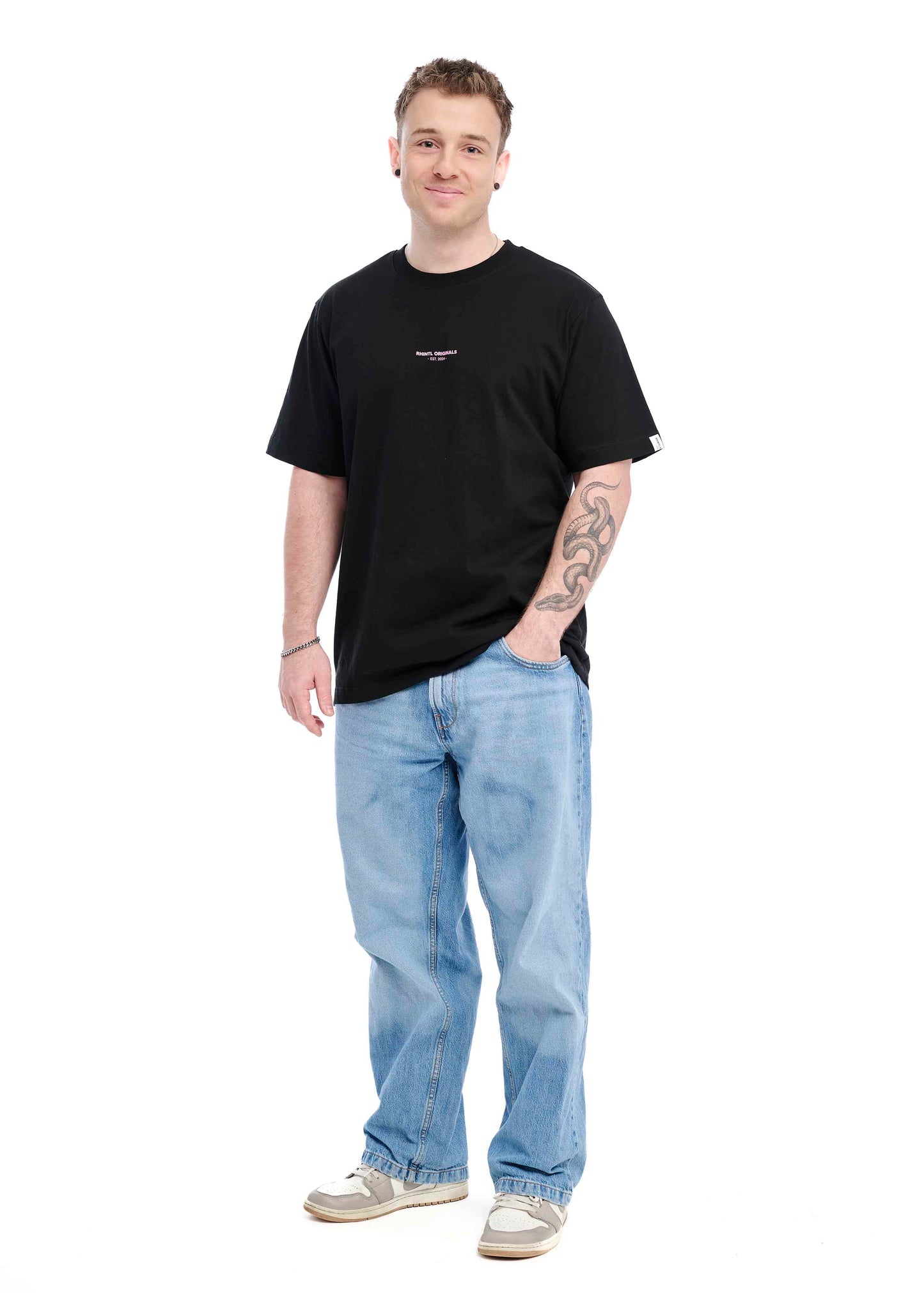 Oversize T-Shirt "Hoppid 2.0" black
