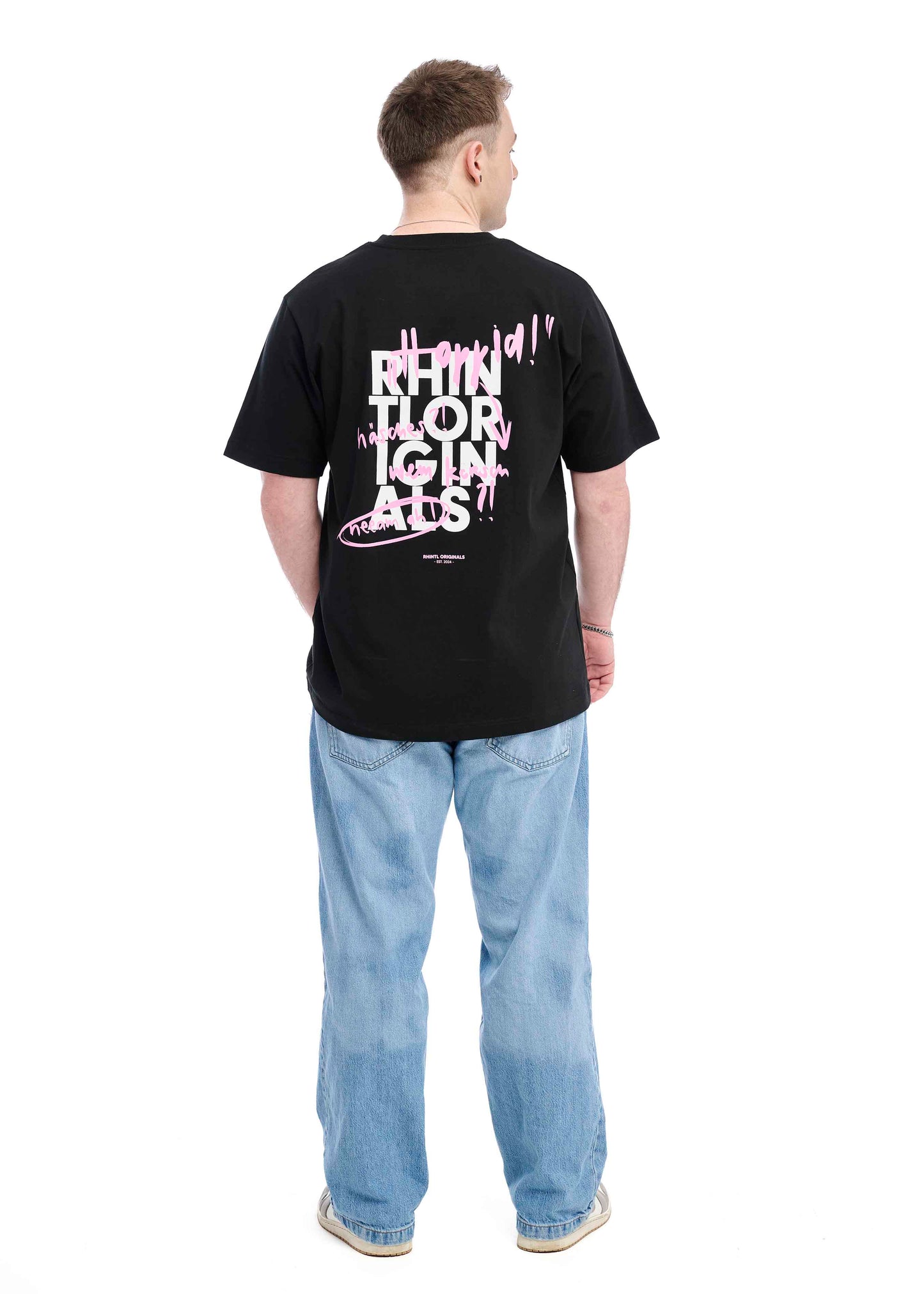 Oversize T-Shirt "Hoppid 2.0" black