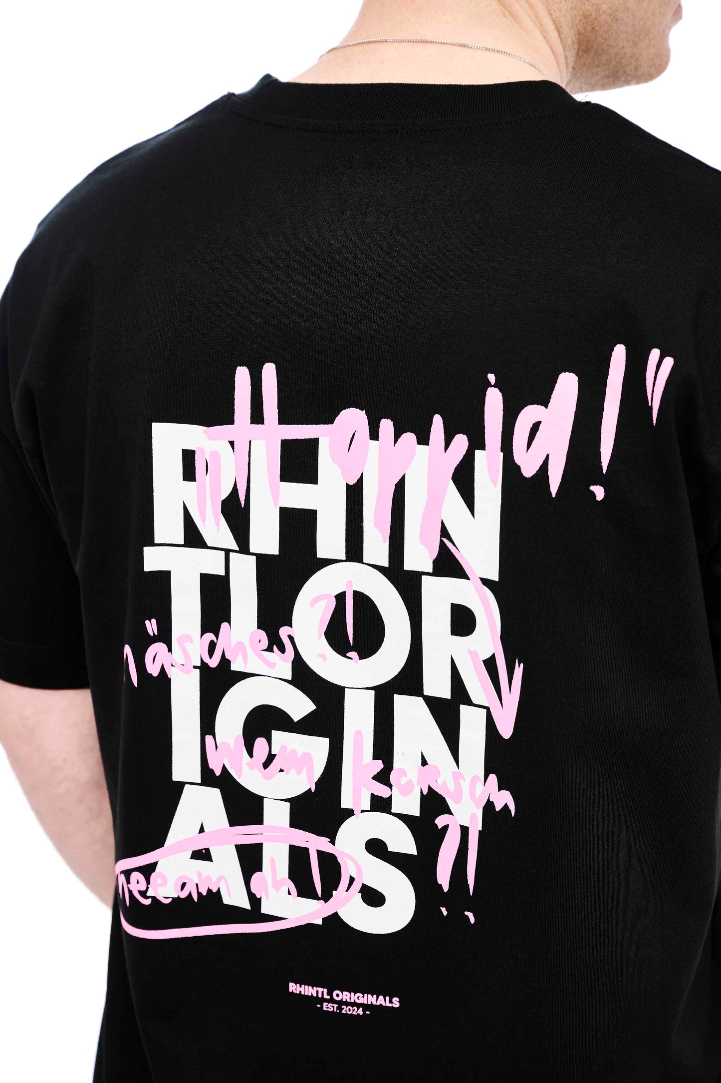 Oversize T-Shirt "Hoppid 2.0" black