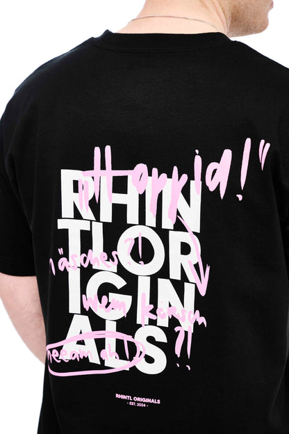 Oversize T-Shirt "Hoppid 2.0" black