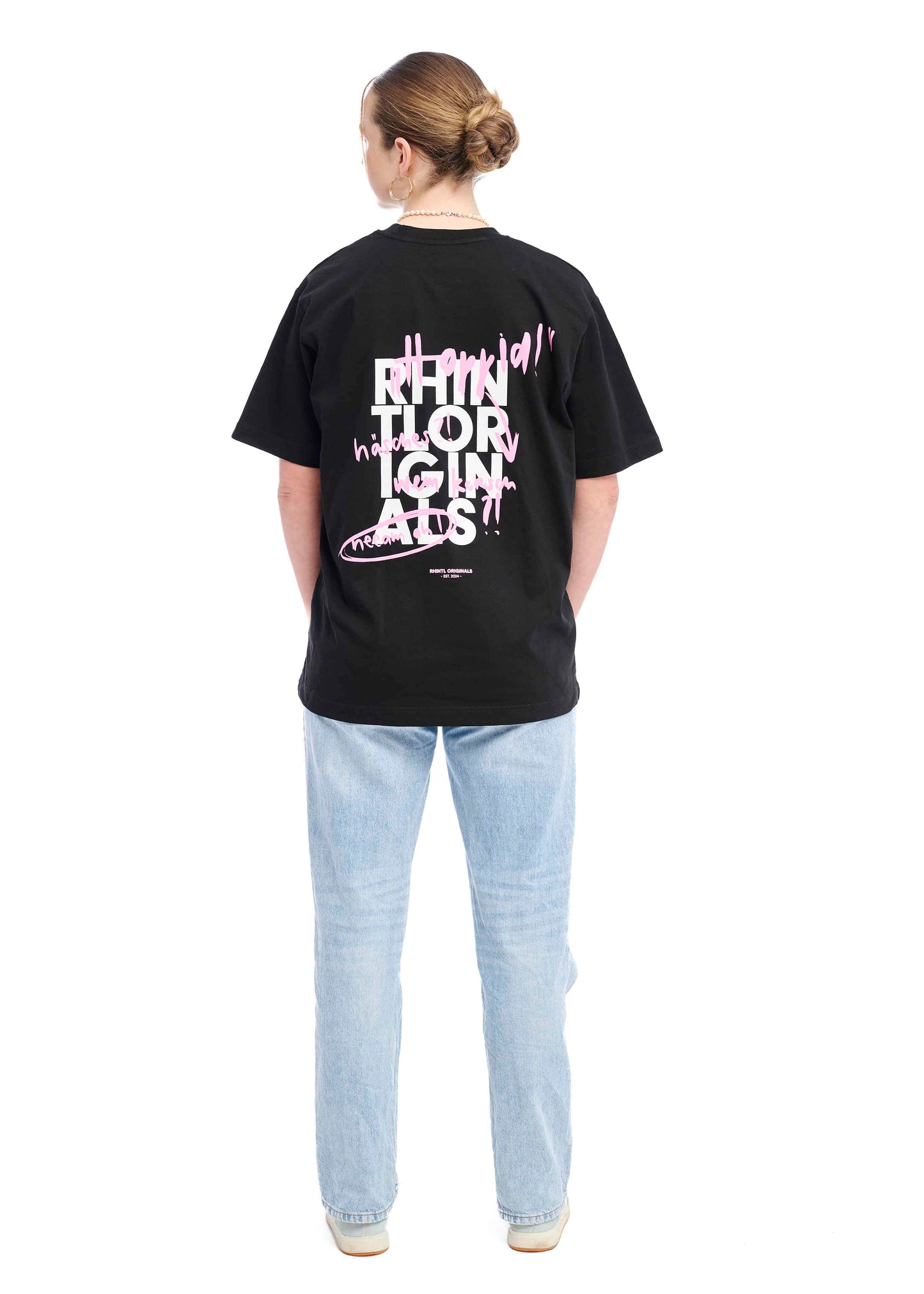 Oversize T-Shirt "Hoppid 2.0" black