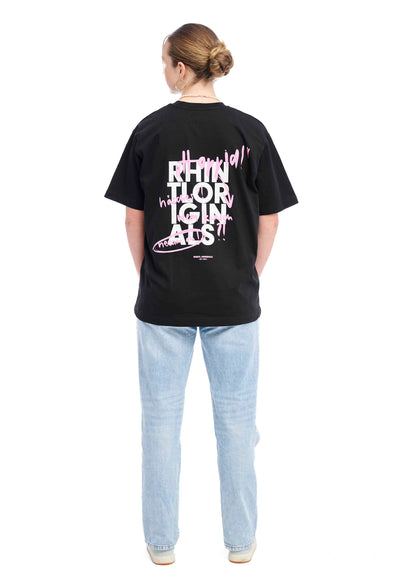 Oversize T-Shirt "Hoppid 2.0" black