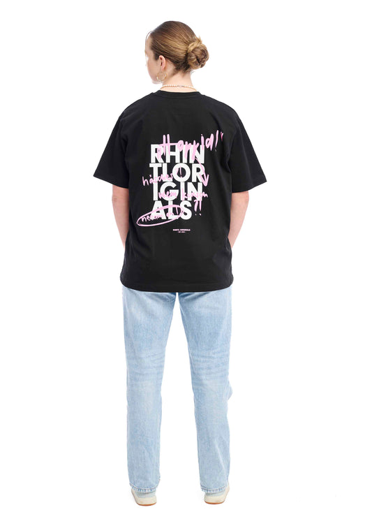 Oversize T-Shirt "Hoppid 2.0" black