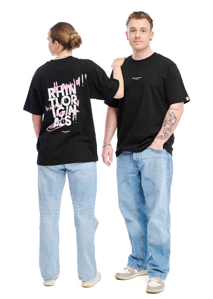 Oversize T-Shirt "Hoppid 2.0" black