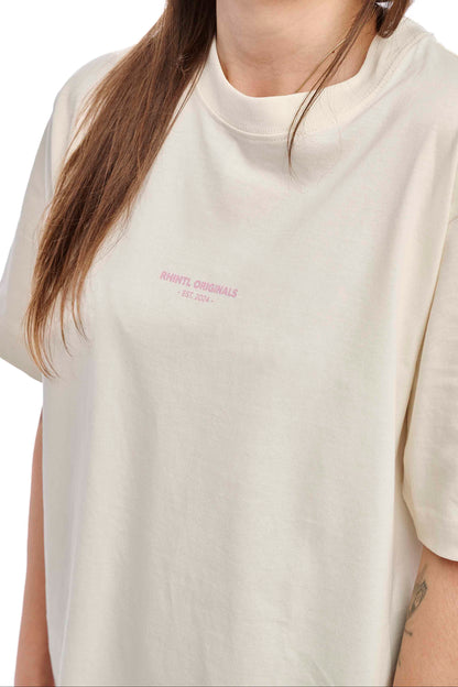 Oversize T-Shirt "Hoppid 2.0" cream