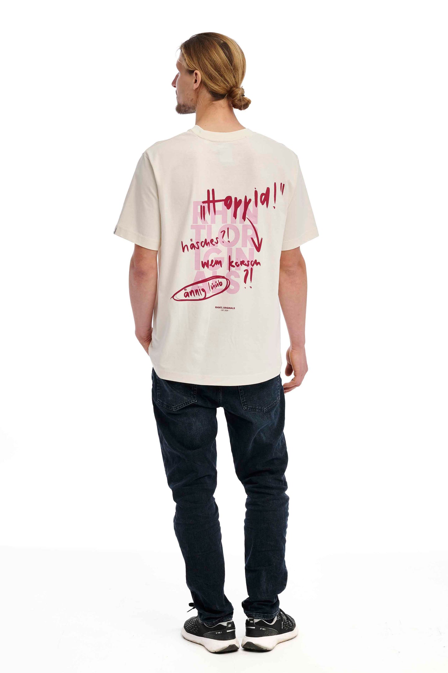 Oversize T-Shirt "Hoppid 2.0" cream