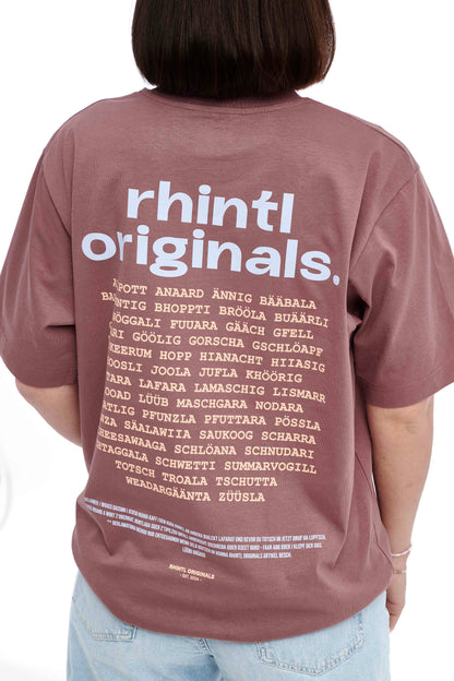 Oversize T-Shirt Rhintl LineUp Kaffa Coffee