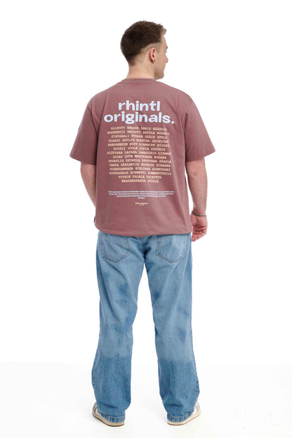 Oversize T-Shirt Rhintl LineUp Kaffa Coffee