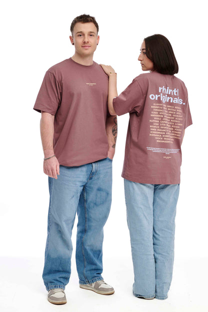 Oversize T-Shirt Rhintl LineUp Kaffa Coffee