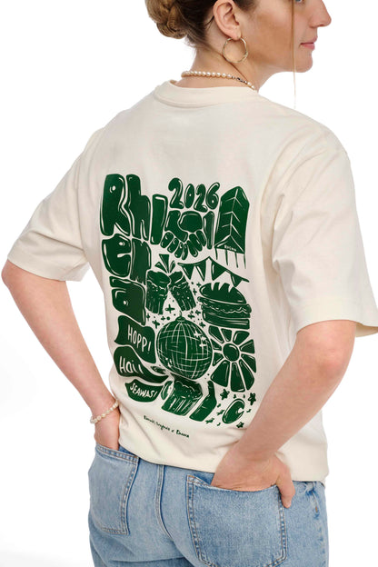 Oversize T-Shirt RHEMA 2026 cream