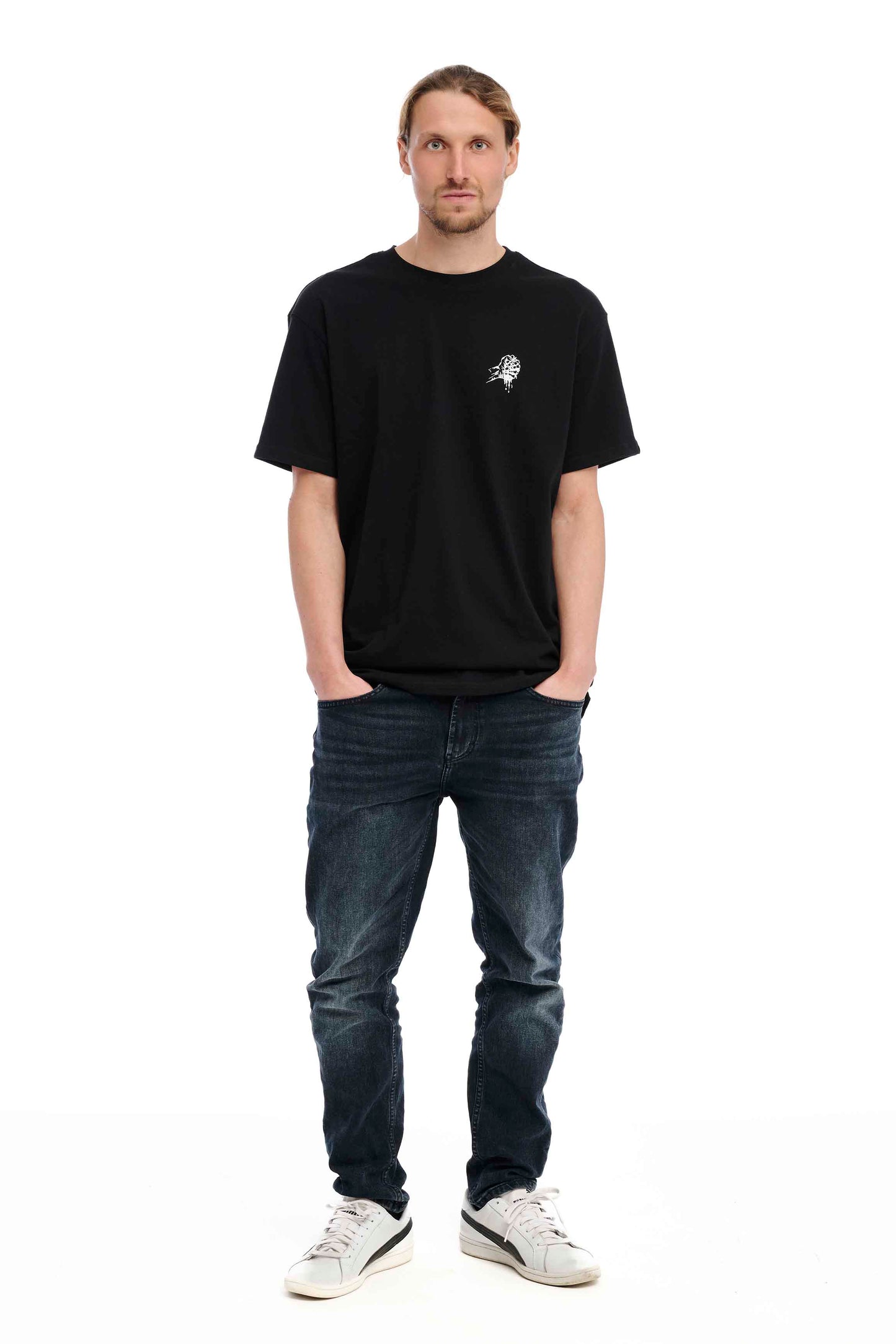 T-Shirt Wetli Weine trust the process black