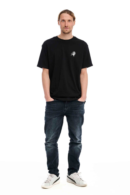 T-Shirt Wetli Weine trust the process black