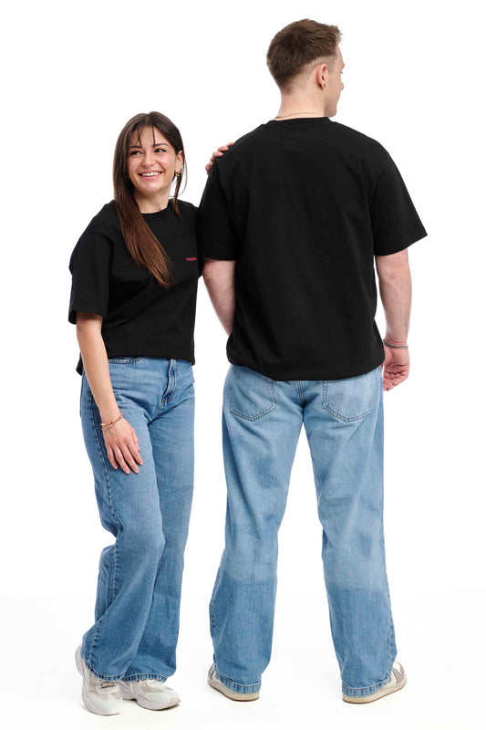 "ännig lüüb." Oversize T-Shirt black