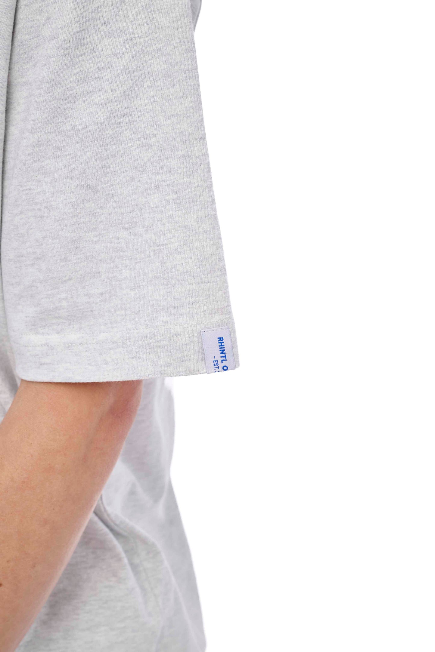 " khöörig." Oversize T-Shirt cool heather grey