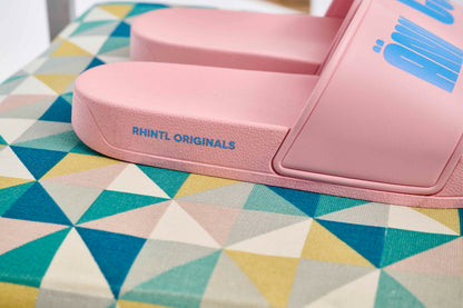 Slippers 'ÄNNIG LÜÜB' pink