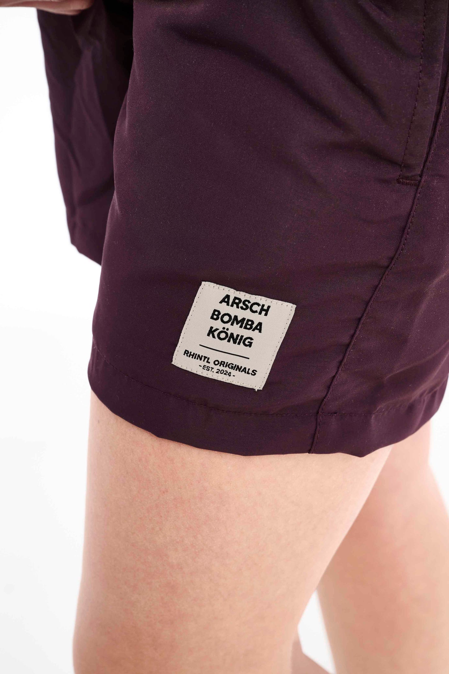 Badehose 'ARSCHBOMBAKÖNIG'