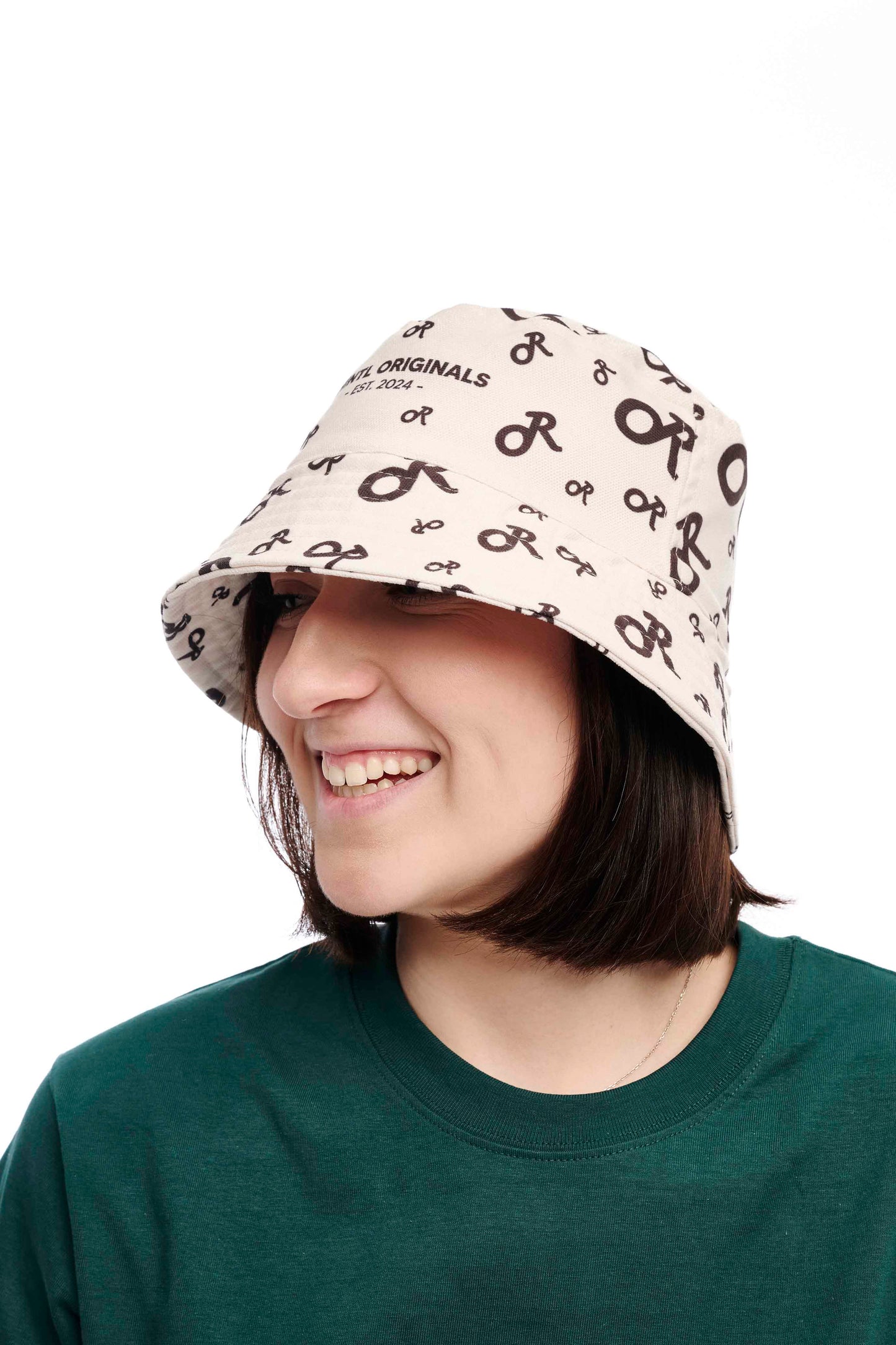 Bucket Hat Rhintl Originals white