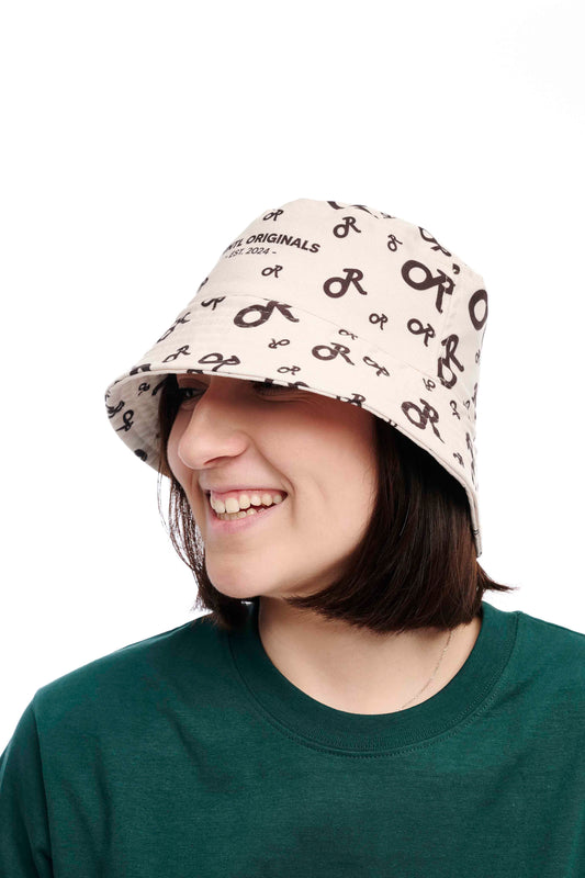 Bucket Hat Rhintl Originals white