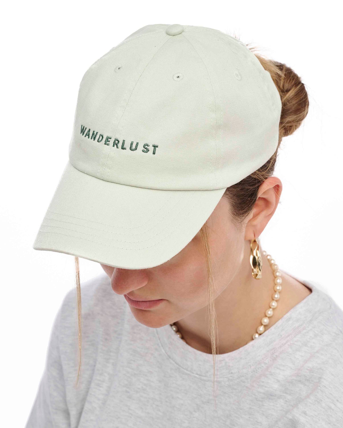 Cap 'WANDERLUST' Pastel Mint