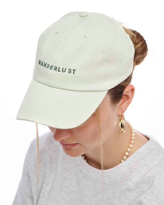 Cap 'WANDERLUST' Pastel Mint