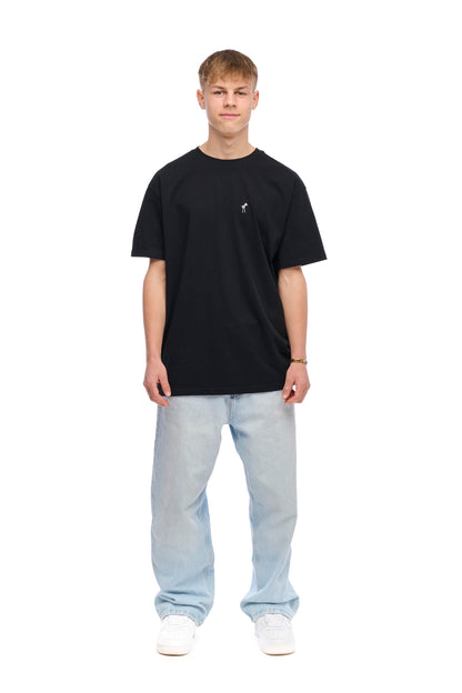 Oversize T-Shirt black Wetli Weine "Sprutz"