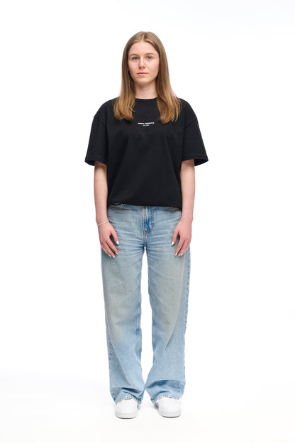 Oversize T-Shirt black "Mais"