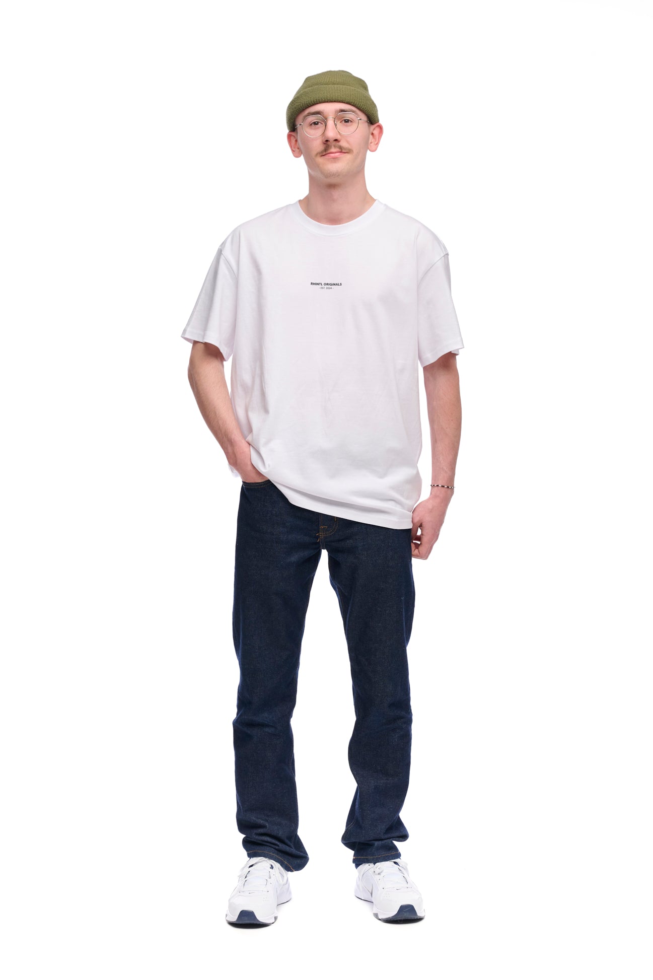 Oversize T-Shirt white "Mais"