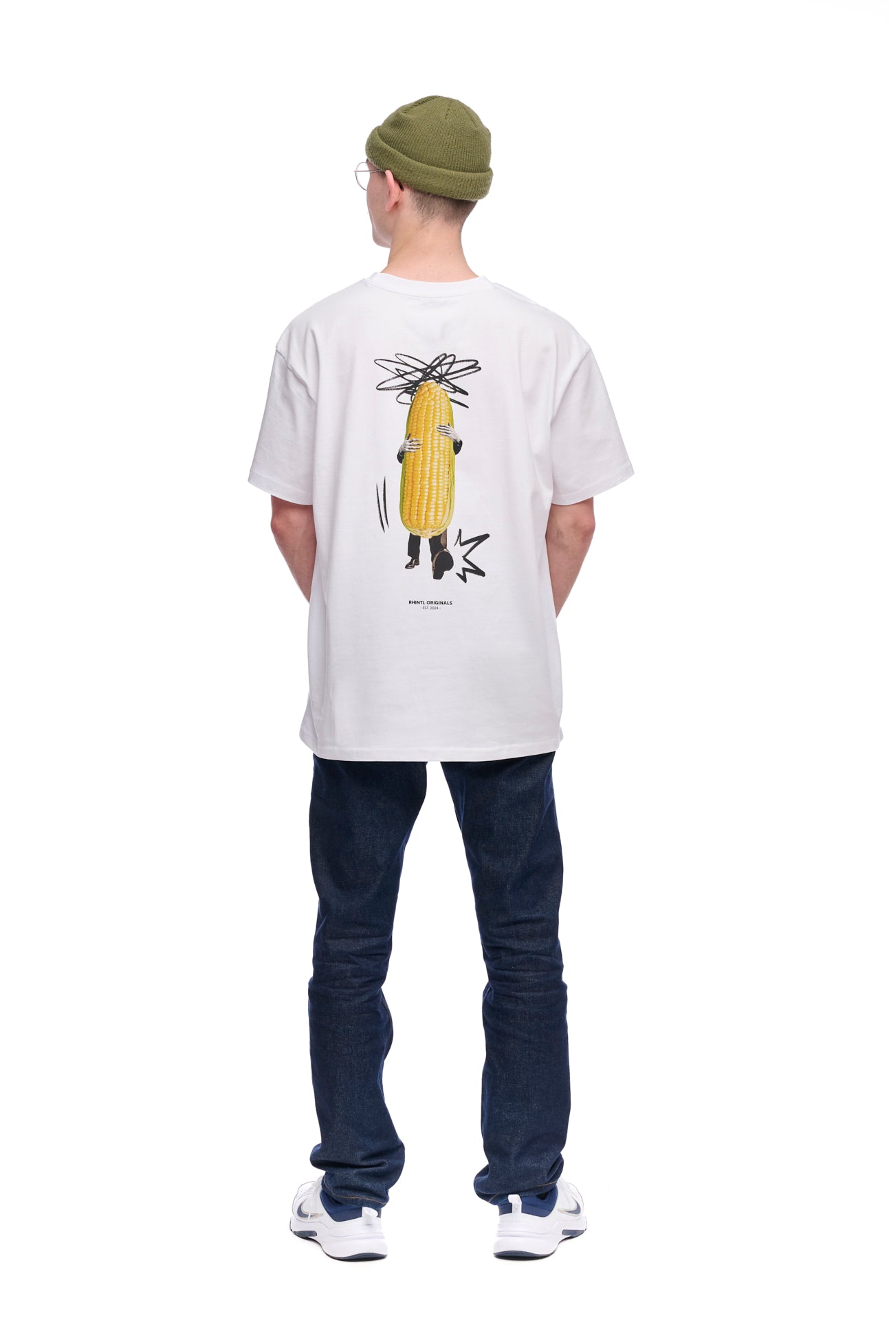 Oversize T-Shirt white "Mais"