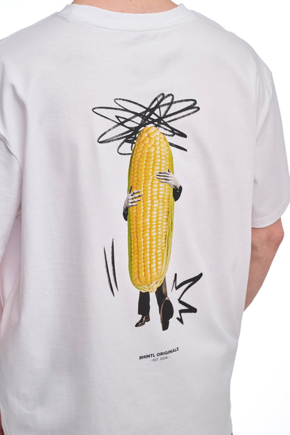 Oversize T-Shirt white "Mais"