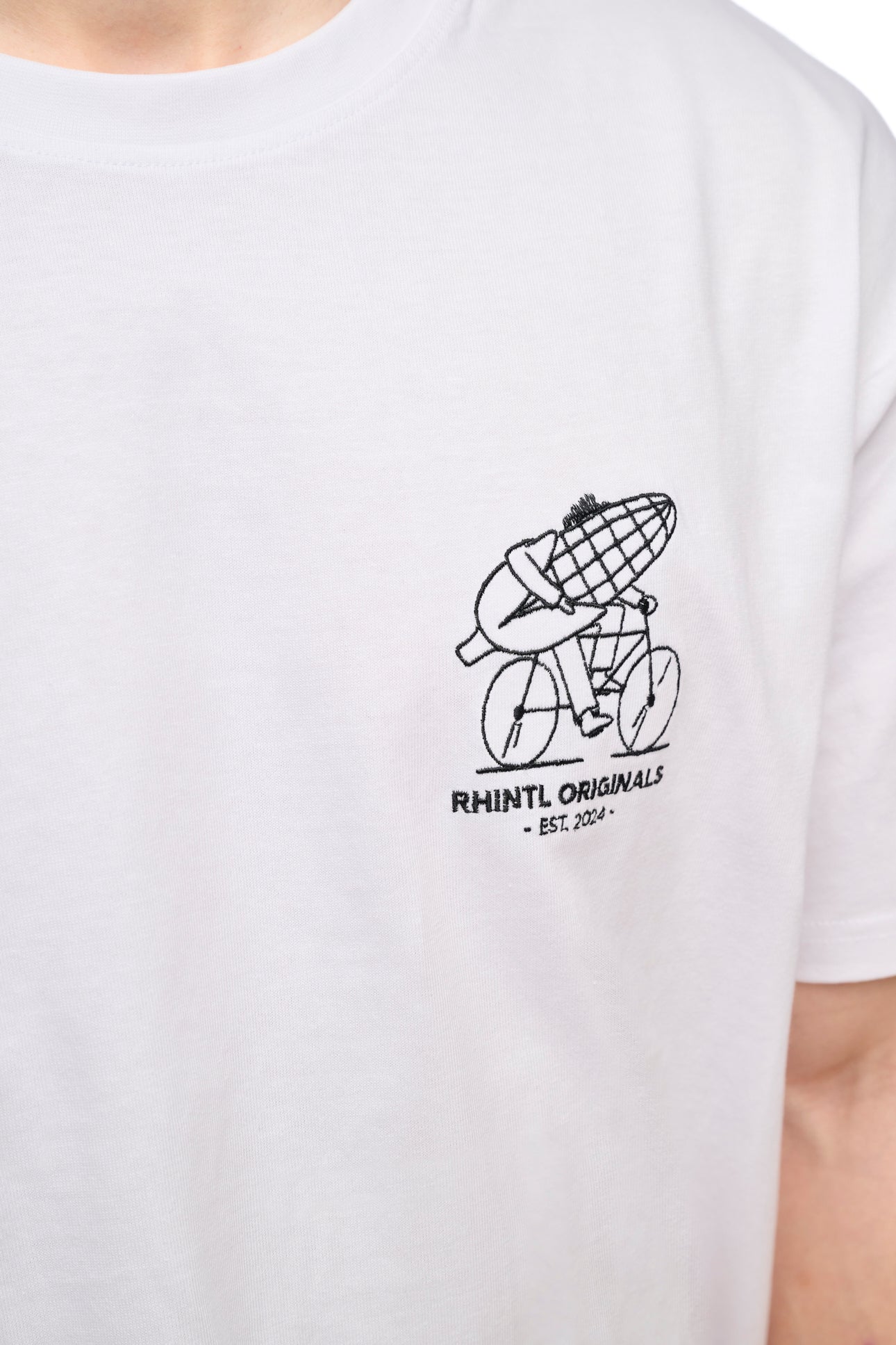 Oversize T-Shirt white "Velo"